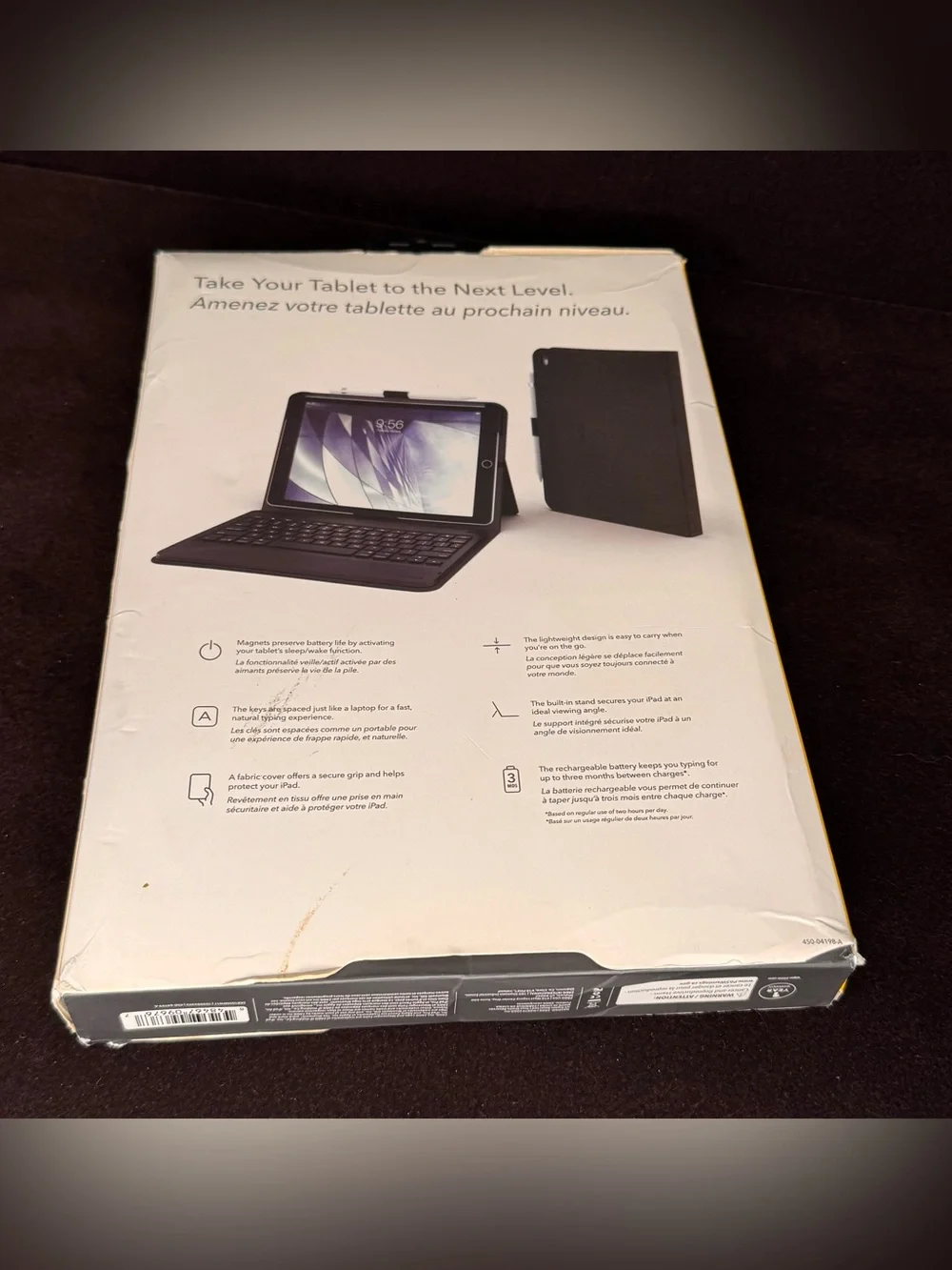 ZAGG Messenger Folio tablet keyboard case for 10.5-inch iPads
